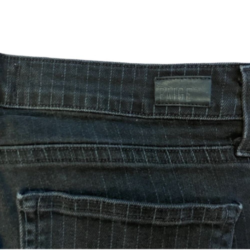 Paige Pinstriped jeans size 30 skinny fit - Picture 2 of 10